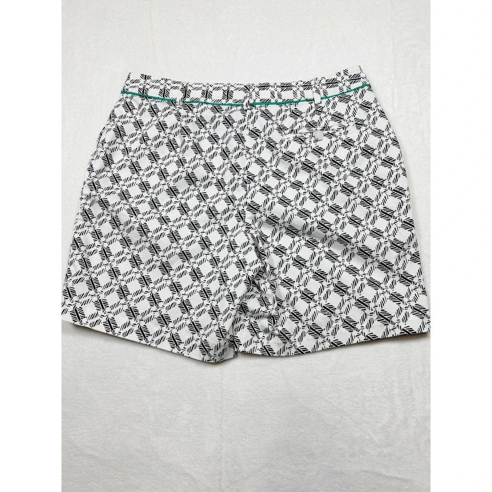 Lady Hagen Golf Shorts with Teal Trim